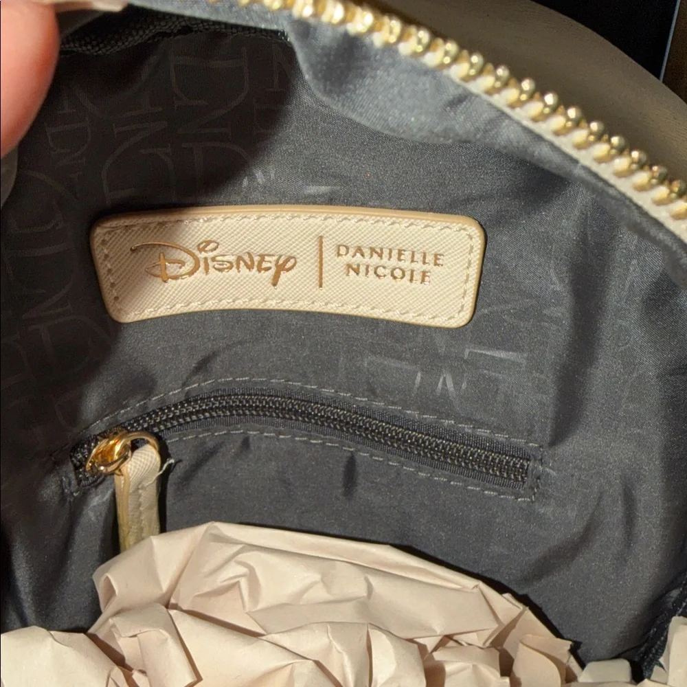 Danielle Nicole Princess Tiana & Prince Charming Mini Backpack - Cream & Gold - Picture 6 of 6